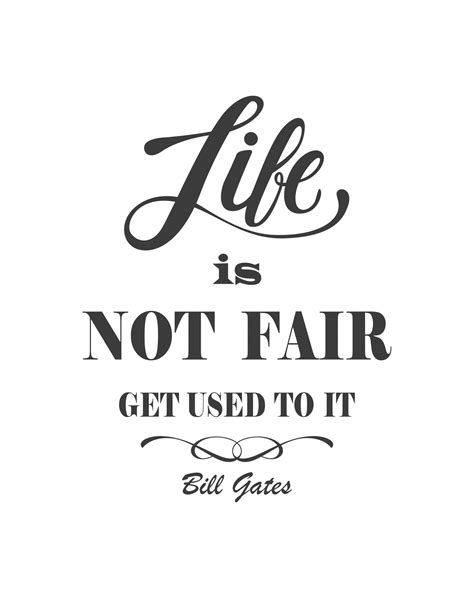 Life Not Fair Quotation Free Stock Photo - Public Domain Pictures