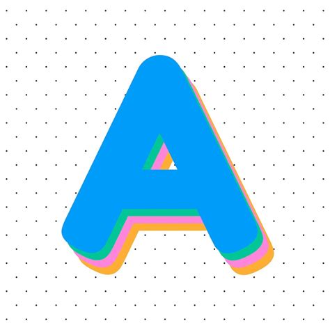 3d Alphabet, Fonts Alphabet, Typographic Art, Typography, Lettering, Free Illustrations, Vector ...