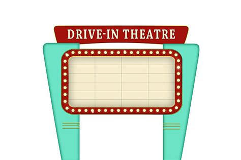 Drive In Sign Clipart Vinyl