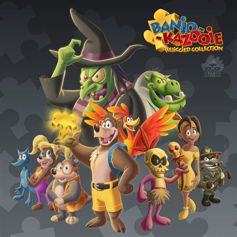 ArtStation - Banjo Kazooie - The Rejiggied Collection!