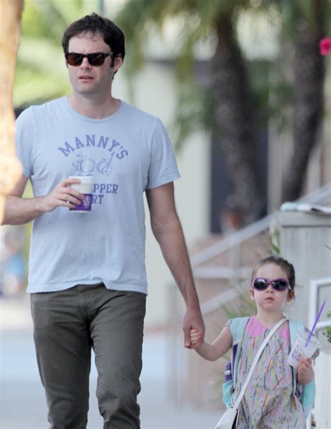 Bill Hader Strolls With Daughter Hannah | Celeb Baby Laundry