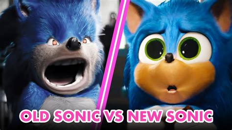 VFX Artists Compare Old Sonic vs New Sonic Design (Sonic the Hedgehog ...