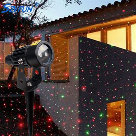 Szvfun Laser Projector Christmas Outdoor IP65 Laser Star Projector ...