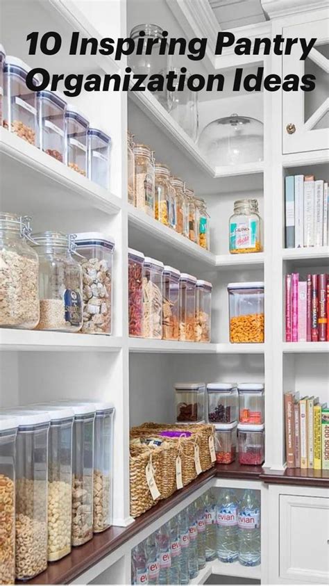 10 Inspiring Pantry Organization Ideas #pantry #organization # ...