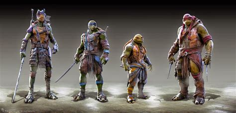 Teenage mutant ninja turtles 2014 concept art - acetoiron