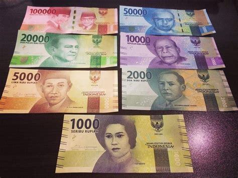 Gambar Lengkap Uang Baru Rupiah 2017 Resmi Keluaran BI