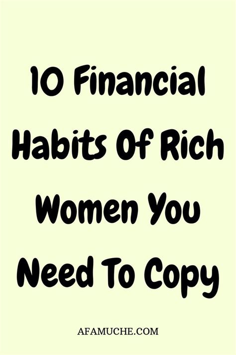 9 money habits of rich people you need to copy – Artofit