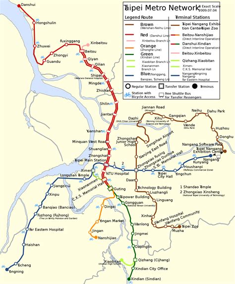 Taiwan Map Subway