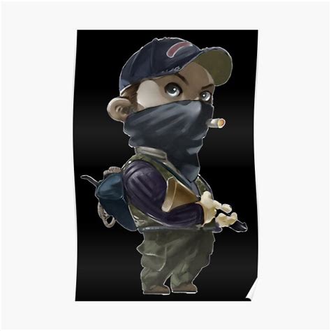 "Cartoon Scav - Escape From Tarkov" Poster for Sale by ContTraders | Redbubble