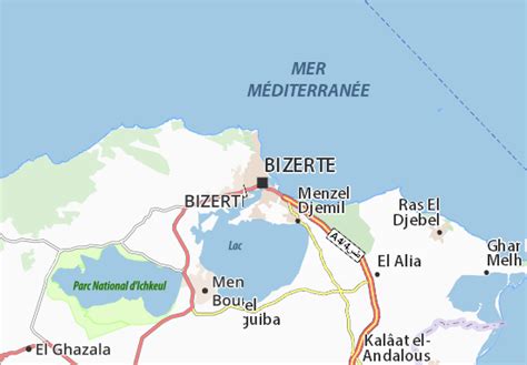 MICHELIN Bizerte map - ViaMichelin