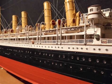 Kaiser Wilhelm der Grosse, 4-stacker early Atlantic liner - Model Ship ...