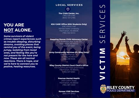 Victim Services Brochure | Riley County Police Department, KS