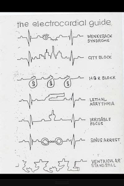 EKG fun | Nursing | Pinterest | (With images) | Nurse humor, Cardiology ...