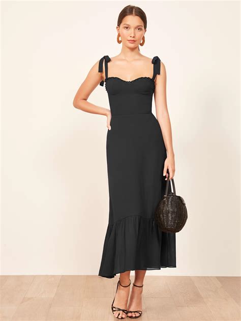 Nikita Dress - Sleeveless Midi Georgette | Reformation