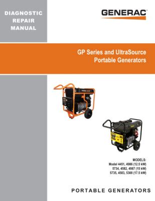 Generac 0F7713 Diagnostic Repair Manual (Free to Download)