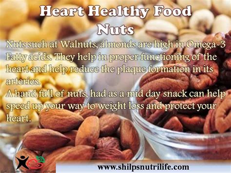 Heart Healthy Foods – Nuts - Shilpsnutrilife