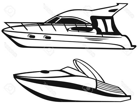 Boat Silhouette Vector at GetDrawings | Free download