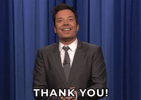 Thank You GIF by The Tonight Show Starring Jimmy Fallon | GIF | PrimoGIF