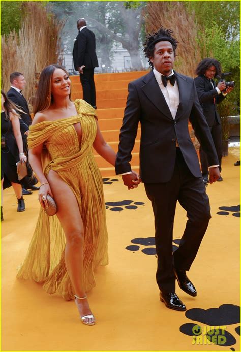 Beyonce & Jay-Z Look So In Love Together at 'Lion King' European ...