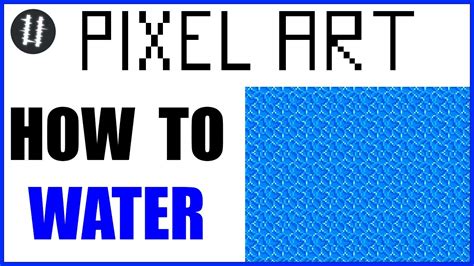 Water Block Pixel Art