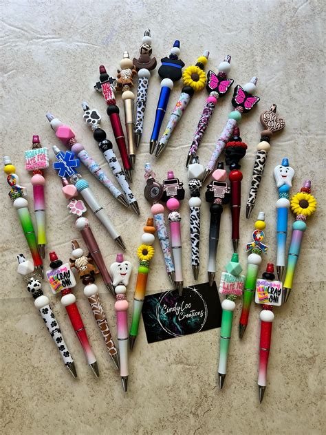 Beaded Customized Pens, Focal Pens, Birthday, Gift, Personality ...