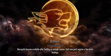 Skyrim Werewolf Skill Perks Progression | HubPages