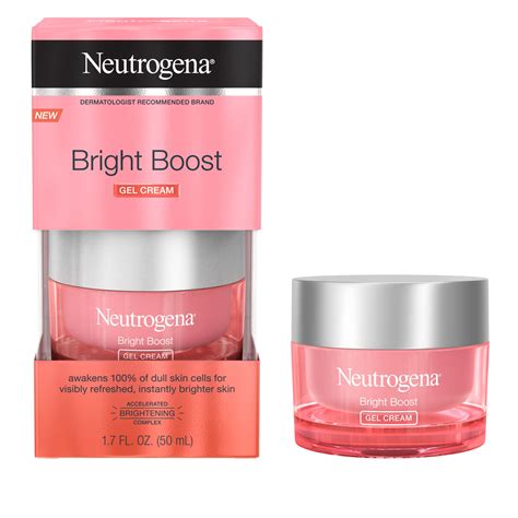 Neutrogena Bright Boost Brightening Gel Moisturizer Face Cream, 1.7 fl. oz - Walmart.com