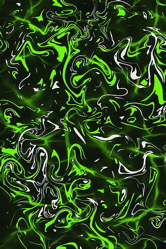 Lime Green Camo Wallpaper