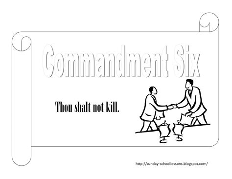 You Shall Not Kill Commandment