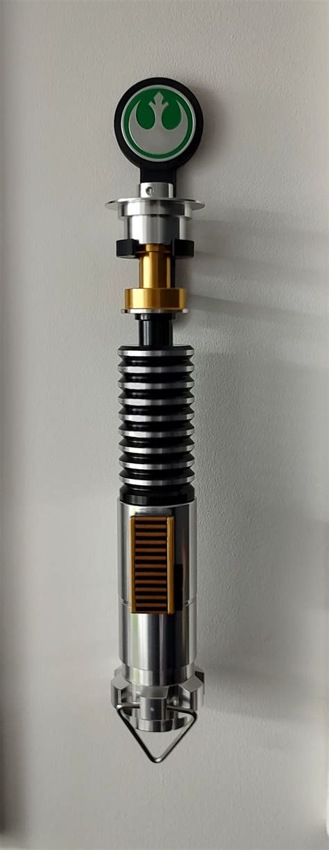 Luke Skywalker light saber (Disney) Wall mount by 3d.print.and.paint ...