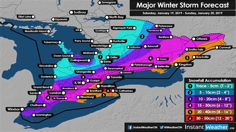 VIDEO UPDATE: Major Winter Storm for Parts of Southern Ontario Between Saturday and Sunday ...