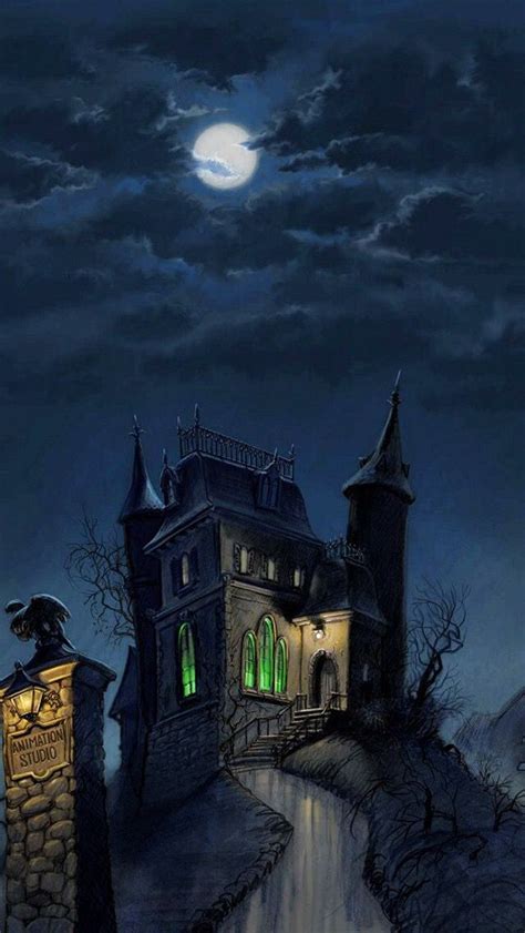 Pin on HALLOWEEN | Halloween illustration, Halloween haunted houses ...