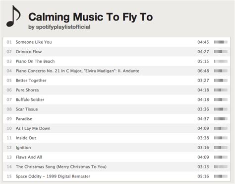 Calming Music To Fly To...songs that calm your nerves as proven by science