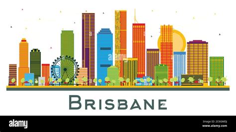 Brisbane Skyline Vector - Just go Inalong