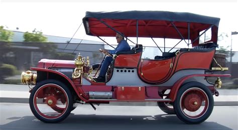 Jay Leno Was Reportedly Working on 1907 Steam Car When Gas Fire Erupted | Flipboard