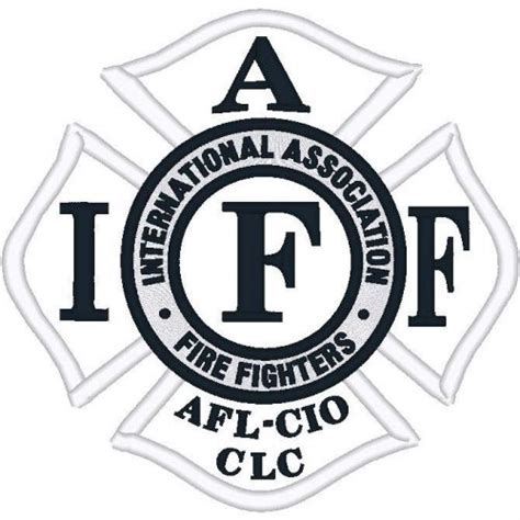 IAFF Logo (Int. Assoc. Fire FIghters) - Tiedemann-Bevs