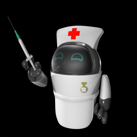 Worker Drone Nurse Robot 3D | CGTrader