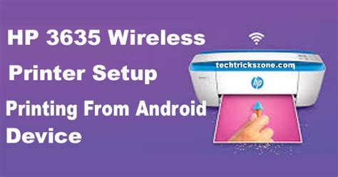 HP DeskJet Ink Advantage 3635 Wireless Printer installation & Printing