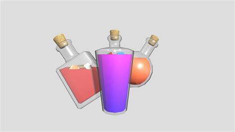 Potions - 3D model by Luke Gibson (@lgibson484) [0475c5e] - Sketchfab