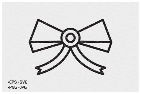 Bow Tie Ribbon Icon Vector Clipart Graphic by DesignFour · Creative Fabrica