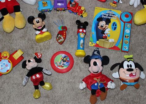 HUGE Mickey Mouse Clubhouse Toys Tools Train Hot Diggity Dog Microphone ...