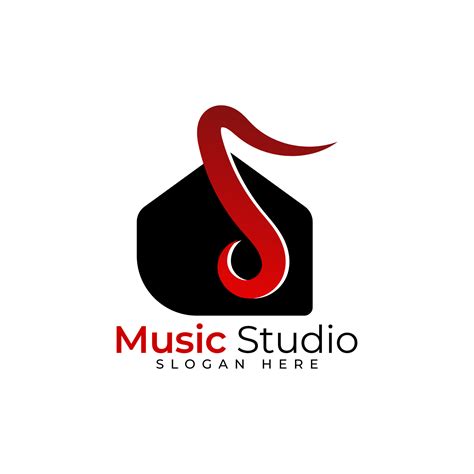 Music studio logo design 7092468 Vector Art at Vecteezy