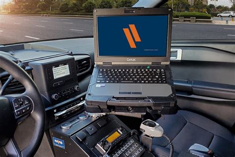 What is a Police Car Laptop Mount, and How Does it Help? - Preferred Communications