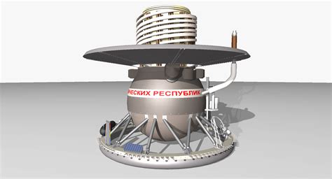 Venera-13 Venera-14 space probe 3D model - TurboSquid 1865382