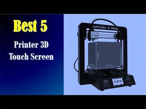Best 5 Printer 3D Touch Screen item 3 | Touch screen, Printer, 3d printer kit