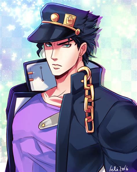 Jotaro Kujo by Felielle on DeviantArt | Jojo's bizarre adventure anime ...