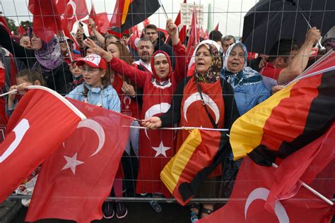 IN PICTURES: Huge Pro-Erdogan Islamist Rally In Germany