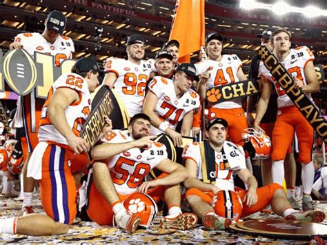 How Clemson compares with other recent dominant college football ...