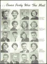 Merced Union High School - El Rodeo Yearbook (Merced, CA), Class of 1954, Page 17 of 156