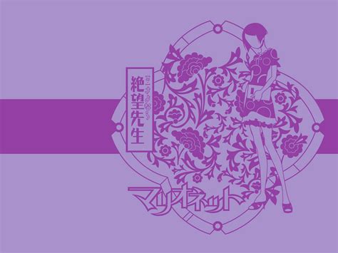 arai chie polychromatic purple sayonara zetsubou sensei | konachan.com - Konachan.com Anime ...
